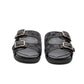 Gucci GG Denim Maxi Buckle Slides