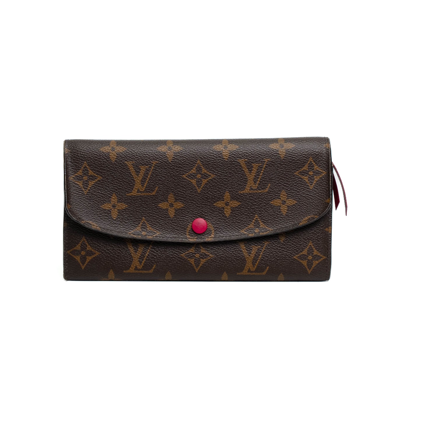 Louis Vuitton Monogram Emilie Rose Long Wallet