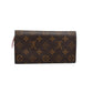 Louis Vuitton Monogram Emilie Rose Long Wallet