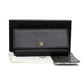 MCM Black Leather Long Wallet