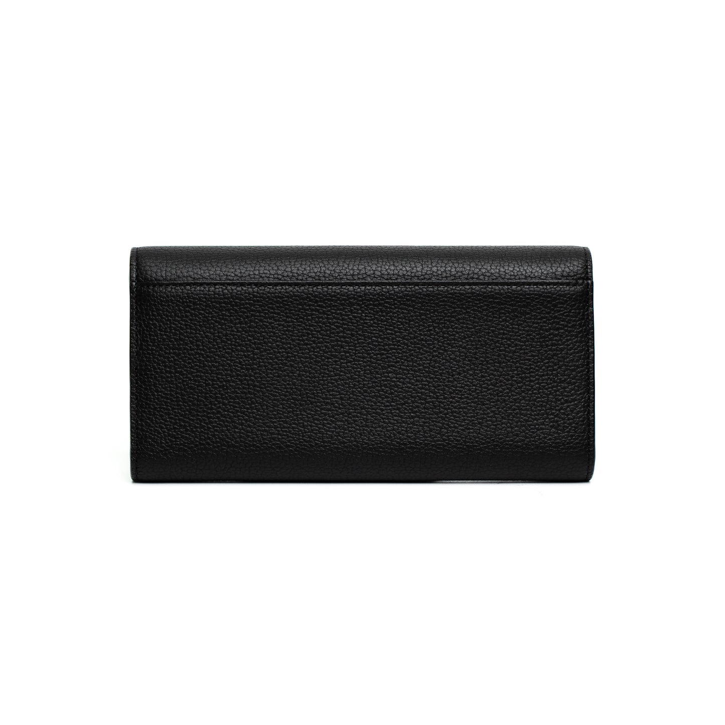 MCM Black Leather Long Wallet