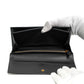 MCM Black Leather Long Wallet