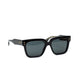 Gucci GG1084S Black Rectangle Stud Sunglasses