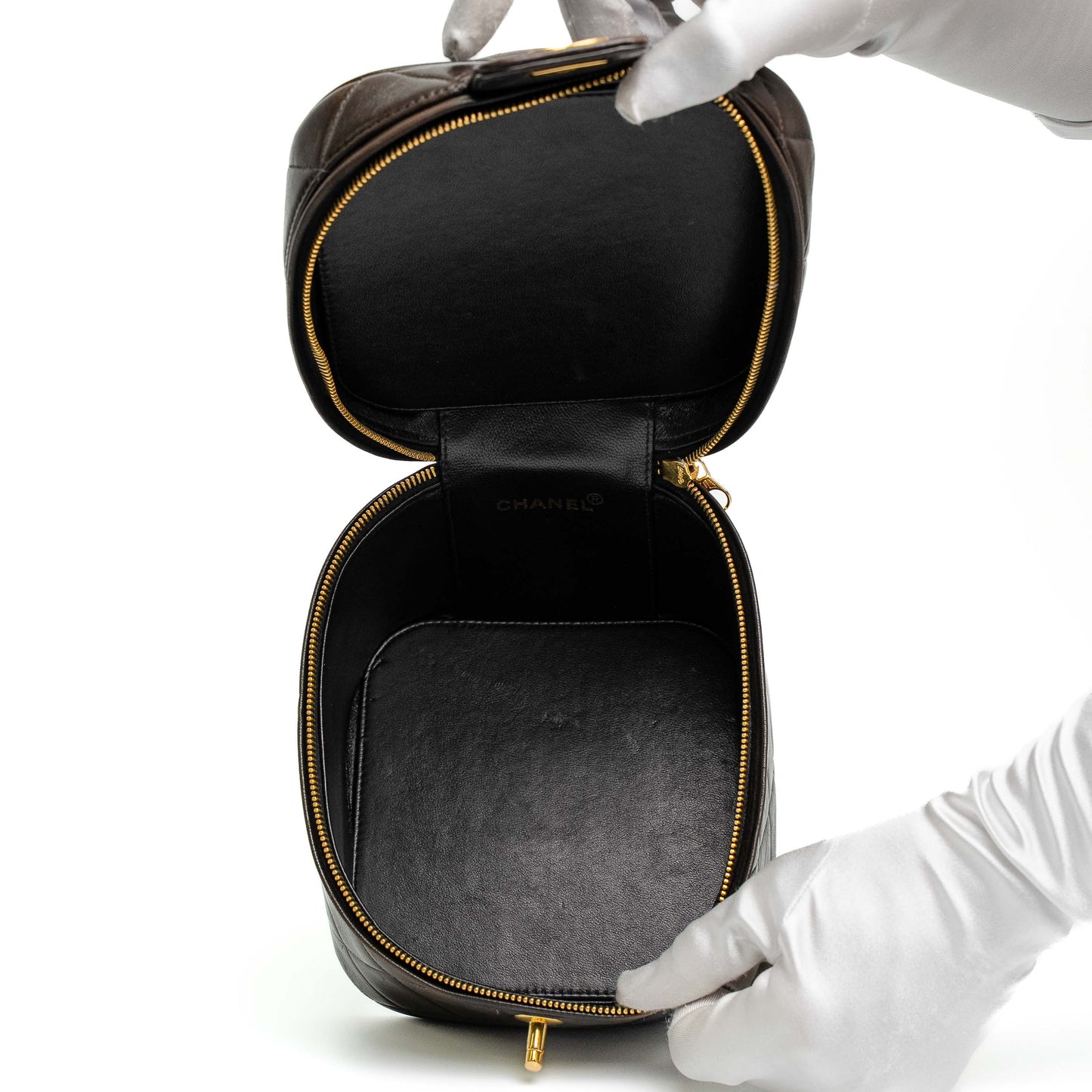 Chanel Lambskin Vanity Box Bag