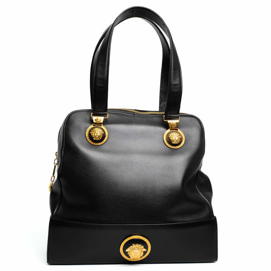 Gianni Versace Medusa Medallion Handbag