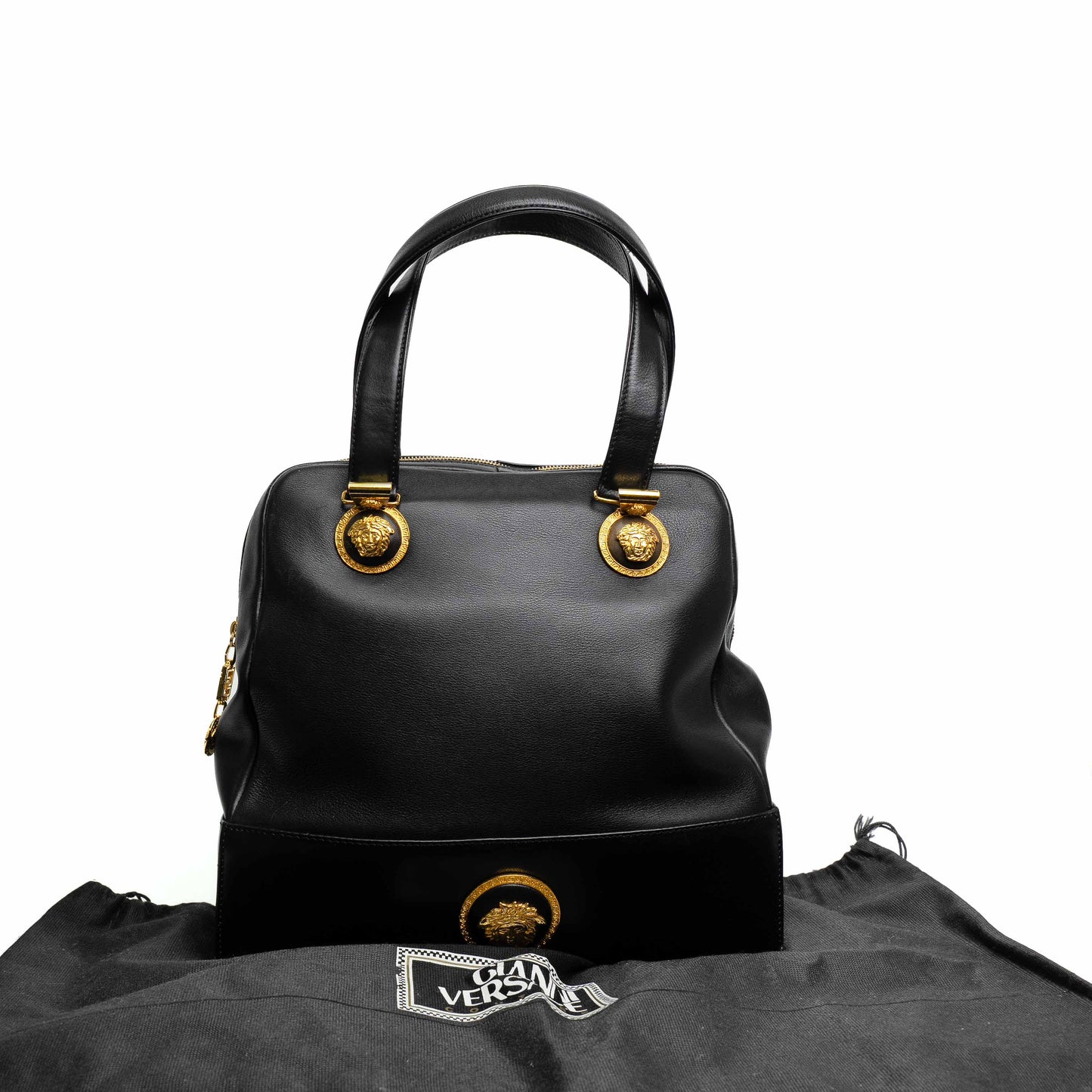 Gianni Versace Medusa Medallion Handbag