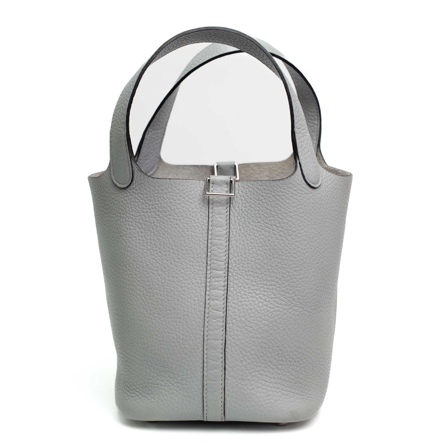 Hermes Picotin Lock Gris Pantin Bag