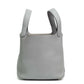 Hermes Picotin Lock Gris Pantin Bag
