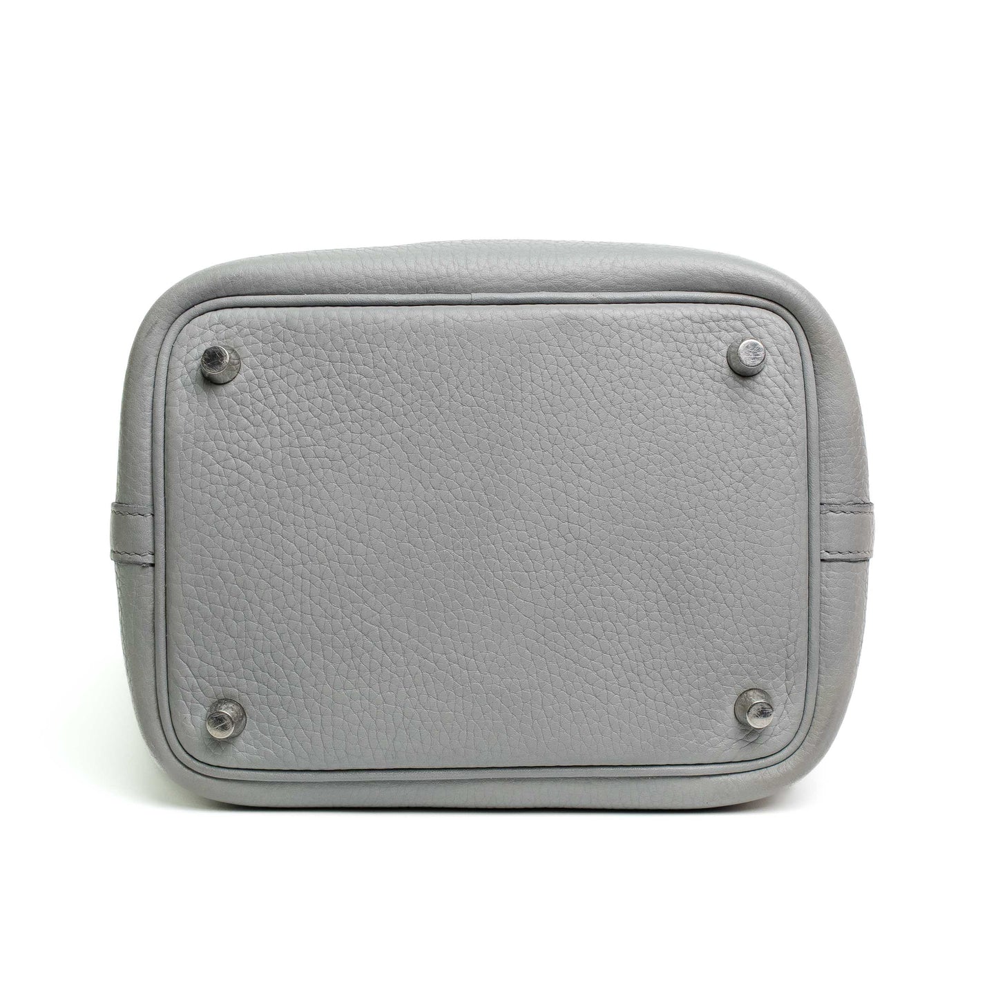 Hermes Picotin Lock Gris Pantin Bag