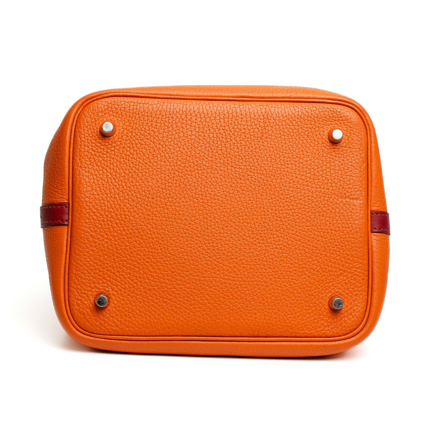 Hermes Picotin Lock Orange Rubis Bag