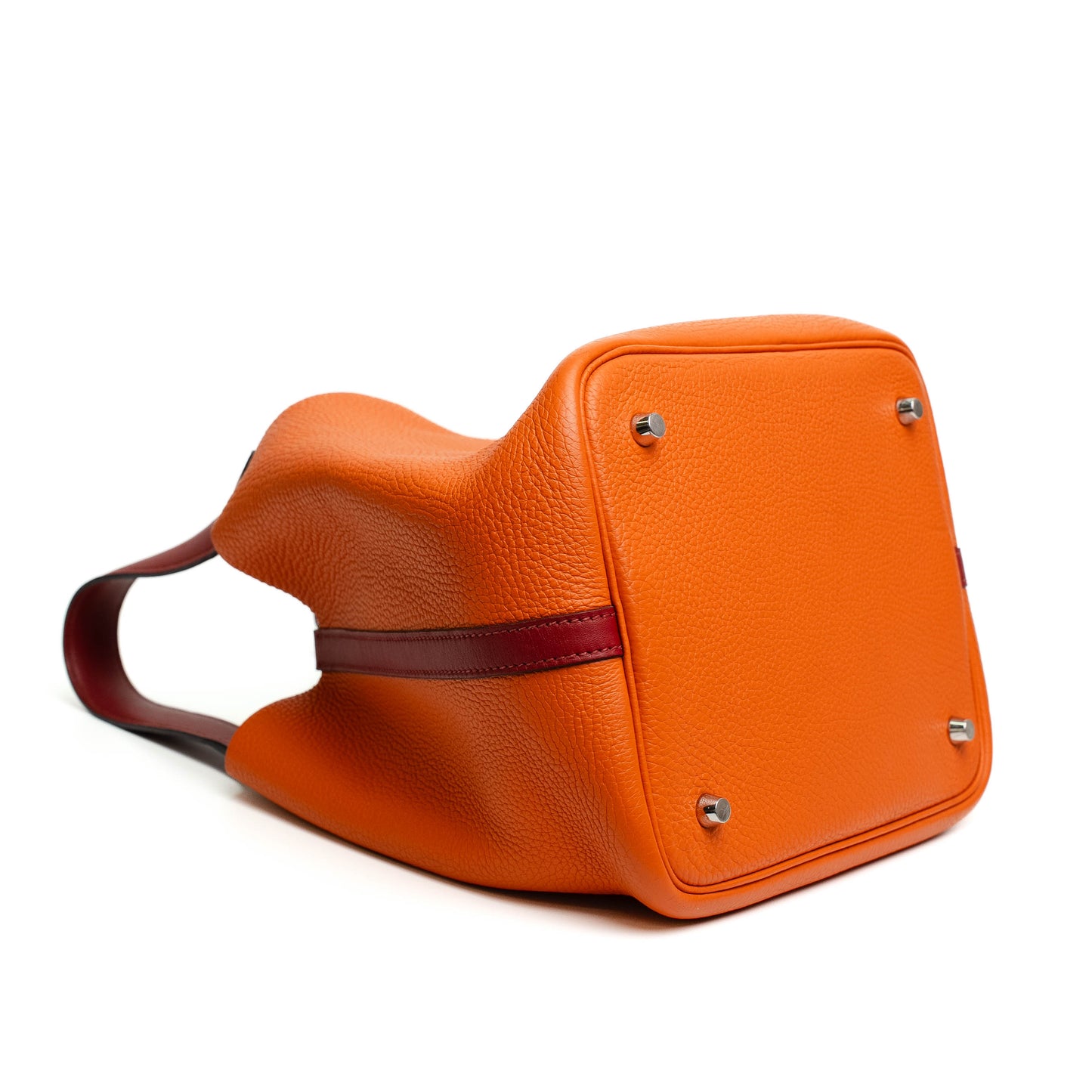 Hermes Picotin Lock Orange Rubis Bag