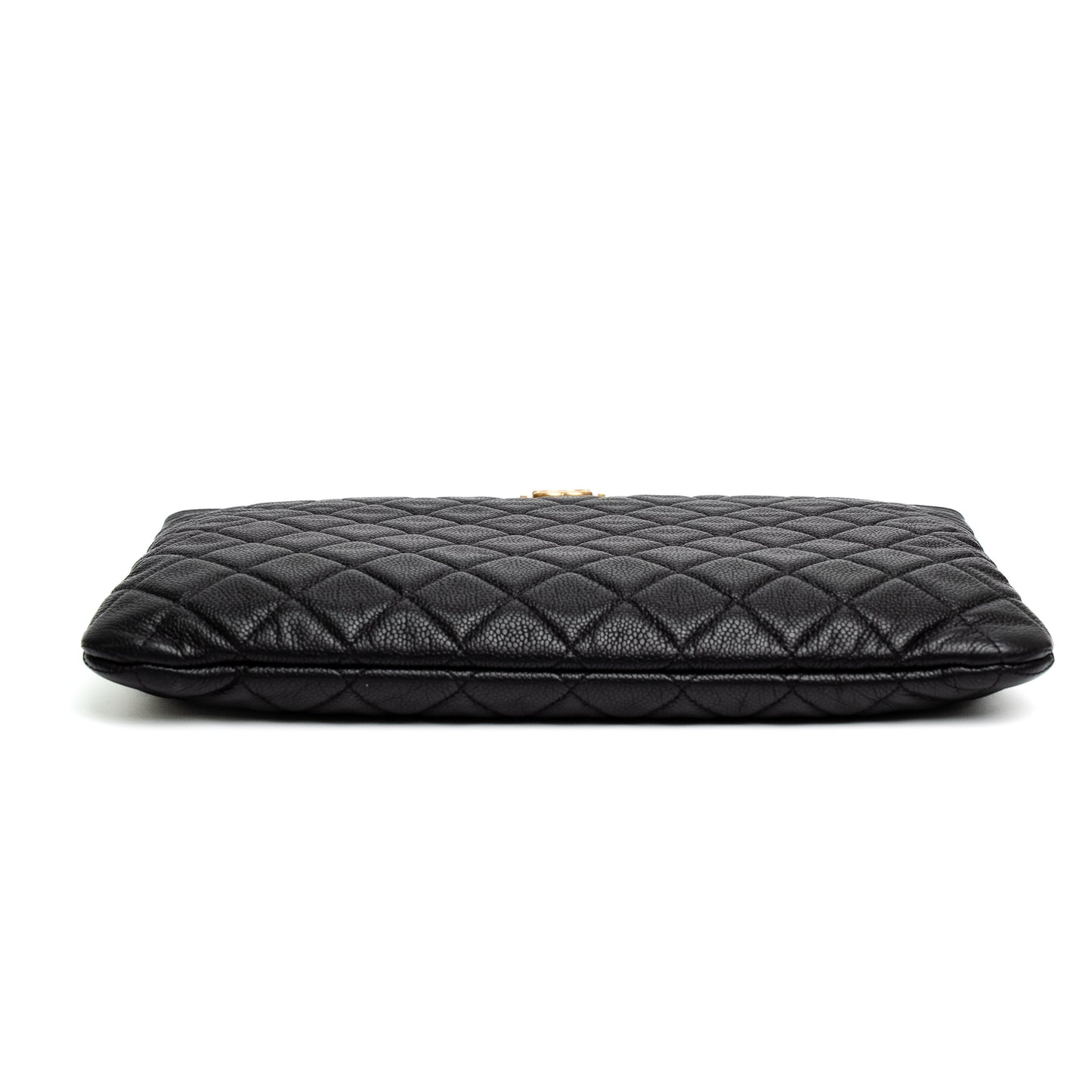 Chanel Quilted Caviar Boy Clutch