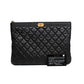 Chanel Quilted Caviar Boy Clutch
