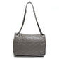 Saint Laurent Grey Matelasse Chain Shoulder Bag