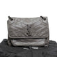 Saint Laurent Grey Matelasse Chain Shoulder Bag
