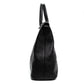 Coach Black Pebble Leather Satchel Bag