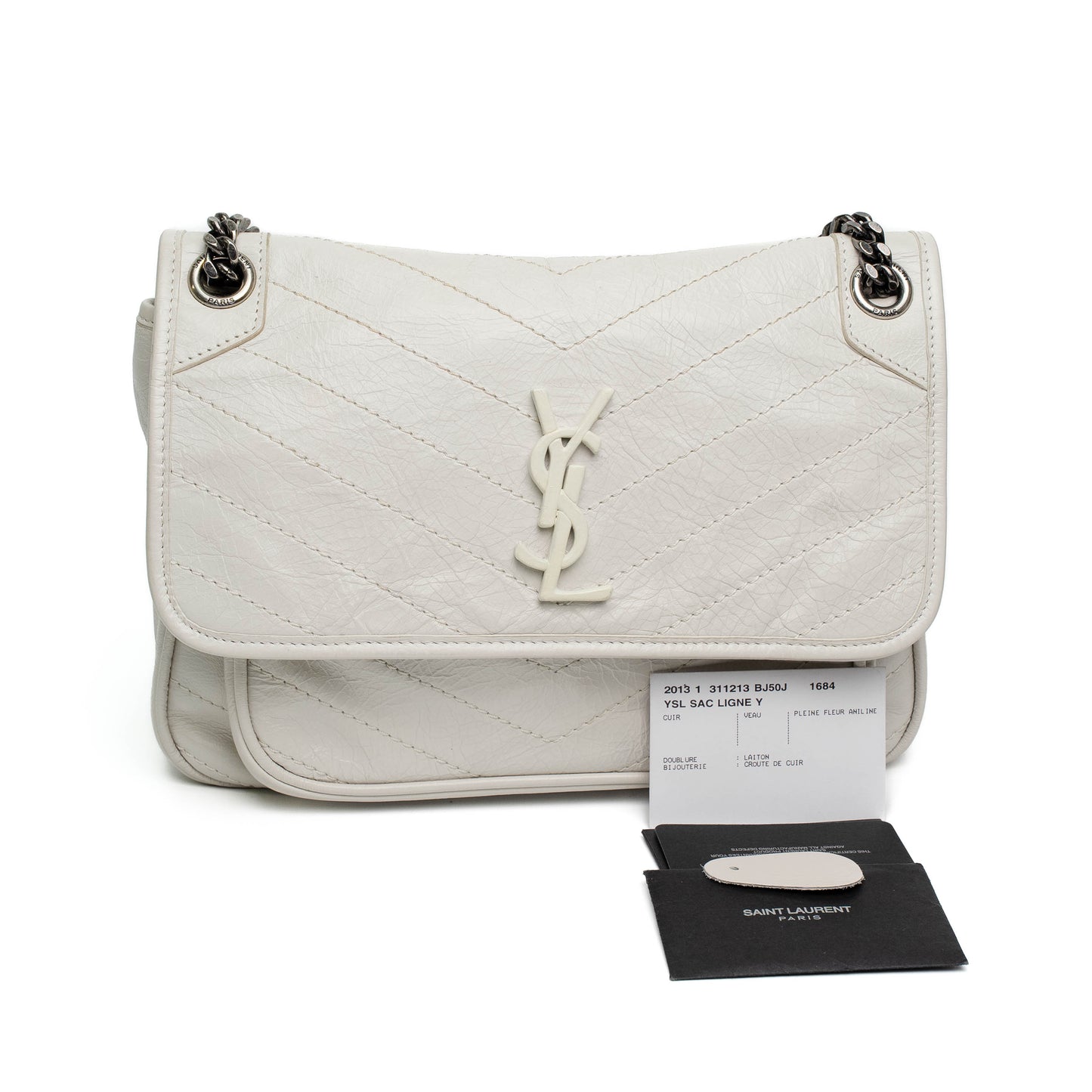 Saint Laurent Niki Medium Quilted Shoulder Bag