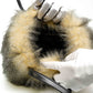 PRADA FAUX FUR TOTE HANBAG