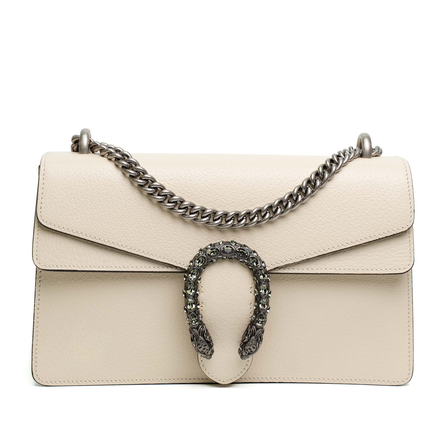 Gucci Dionysus Cream Leather Shoulder Bag