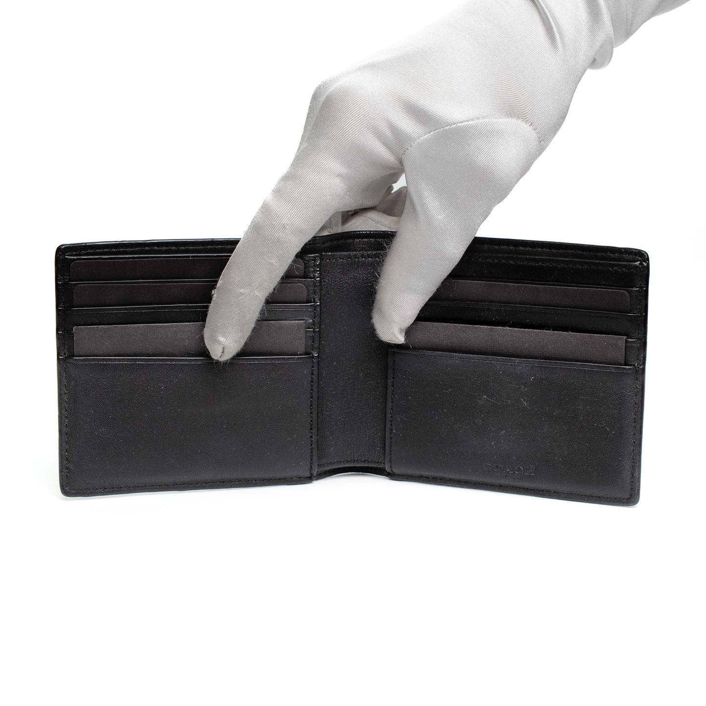 Coach Signature Canvas Menâ€™s Bi-Fold Wallet
