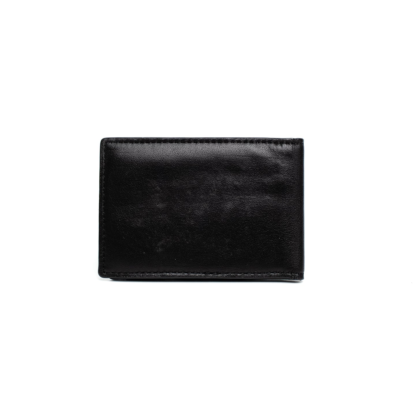 Coach Black Leather Bi-Fold Card Wallet