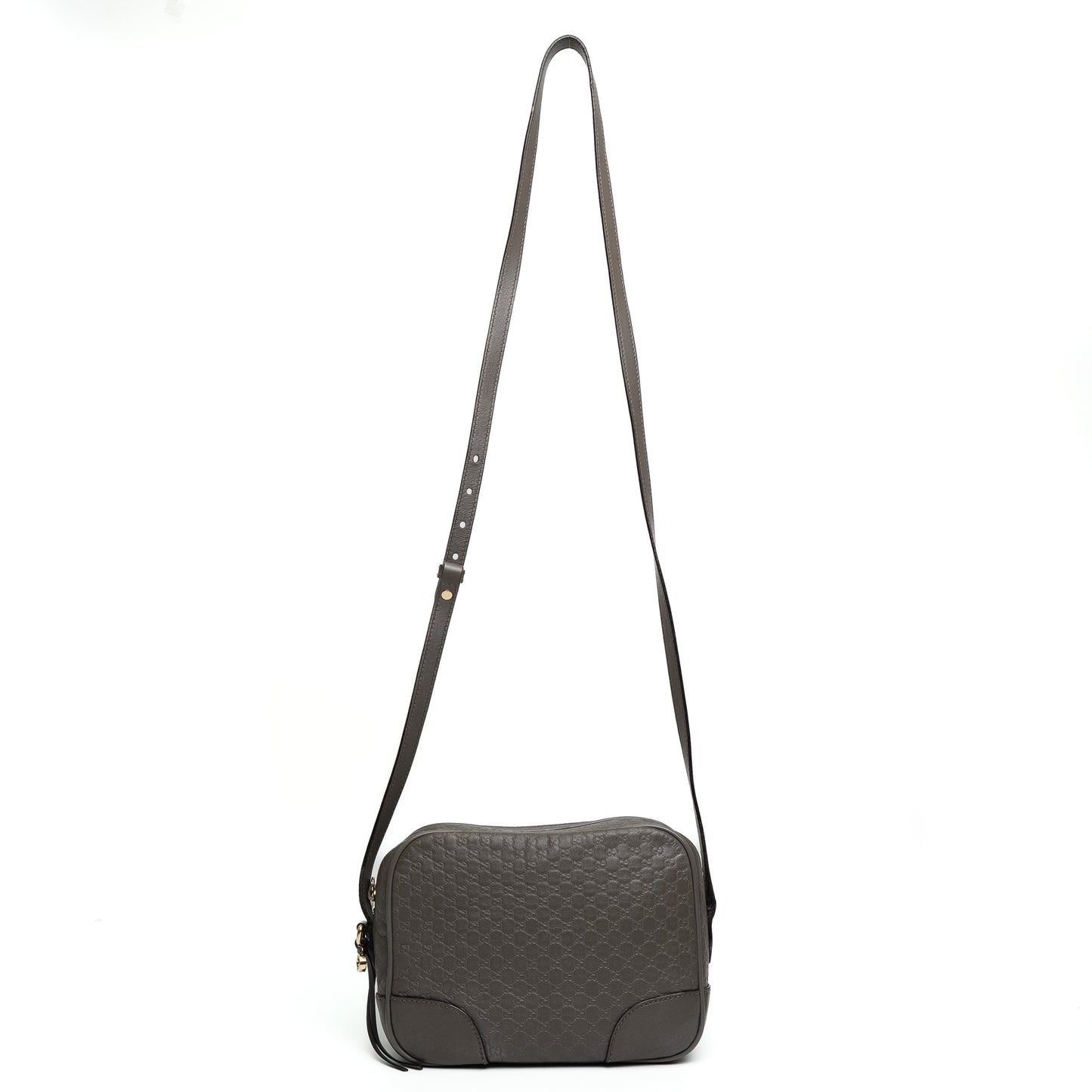 Gucci Microguccissima Grey Mini Bree Messenger