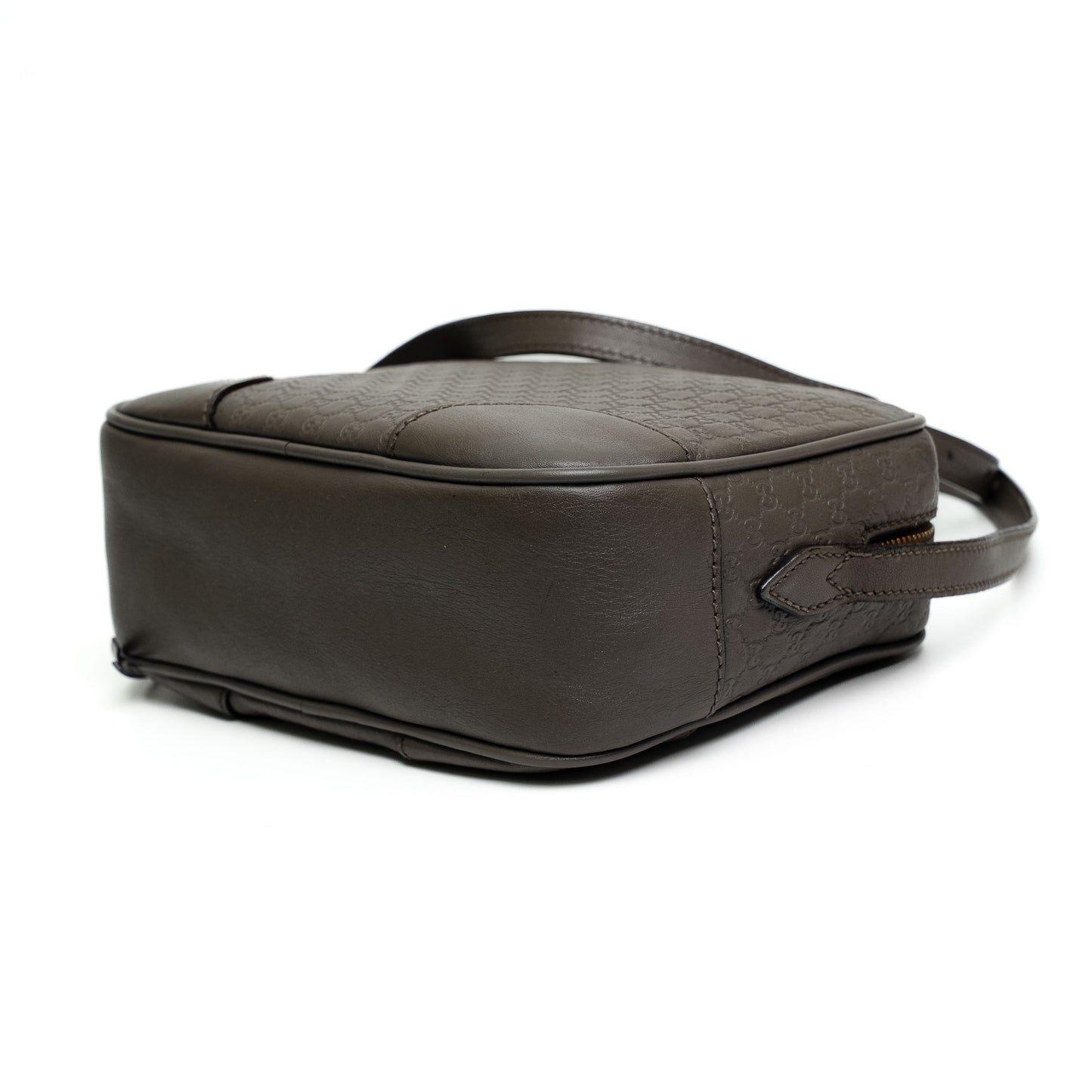 Gucci Microguccissima Grey Mini Bree Messenger