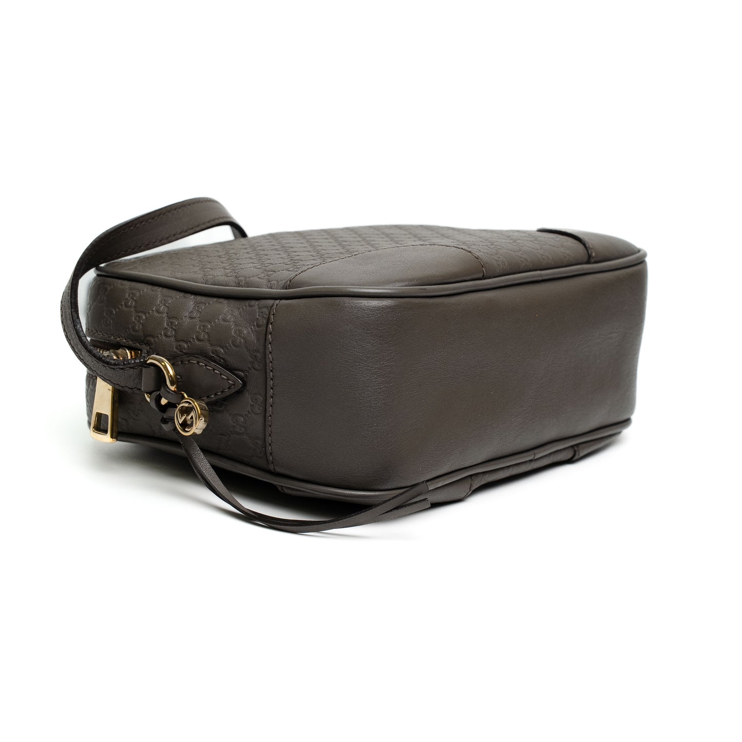 Gucci Microguccissima Grey Mini Bree Messenger