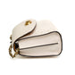 Coach Parker Chalk Quilted Rivet Shoulder Bag