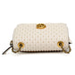 Coach Parker Chalk Quilted Rivet Shoulder Bag