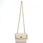 Coach Parker Chalk Quilted Rivet Shoulder Bag