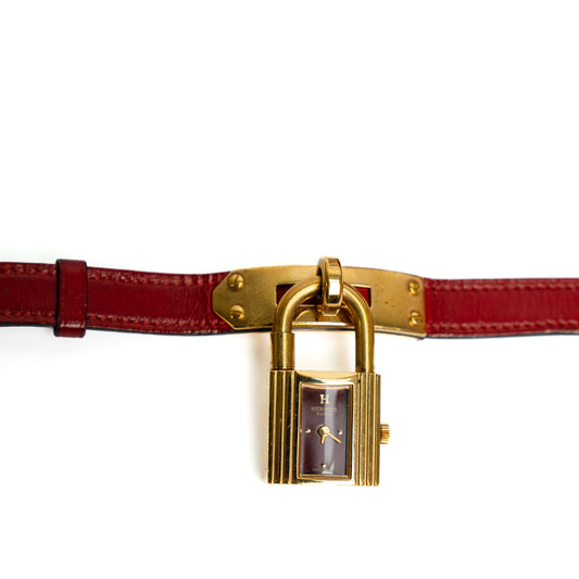 Hermes Kelly Cadena Rouge 20mm Watch