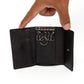 Gucci GG Black Leather Web Key Case Wallet