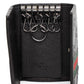 Gucci GG Black Leather Web Key Case Wallet