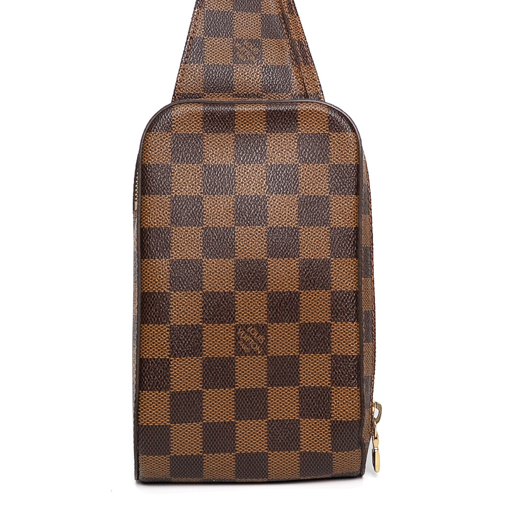 Louis Vuitton Geronimos Damier Ebene Canvas Crossbody Bag
