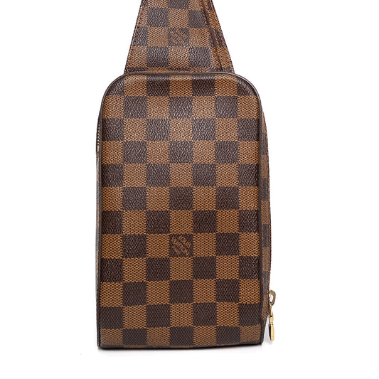 Louis Vuitton Geronimos Damier Ebene Canvas Crossbody Bag