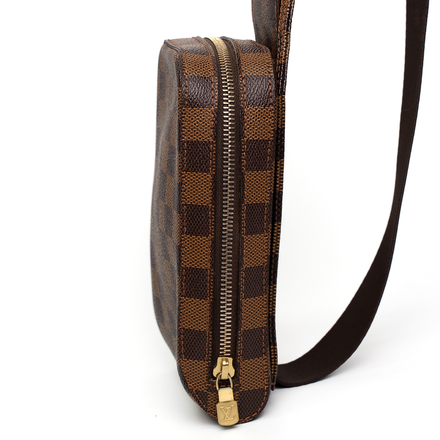 Louis Vuitton Geronimos Damier Ebene Canvas Crossbody Bag