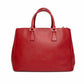 Prada Galleria Red Saffiano Leather Tote Bag