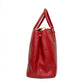 Prada Galleria Red Saffiano Leather Tote Bag