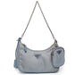 Prada Re-Edition 2005 Light Blue Nylon Shoulder Bag