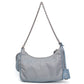 Prada Re-Edition 2005 Light Blue Nylon Shoulder Bag