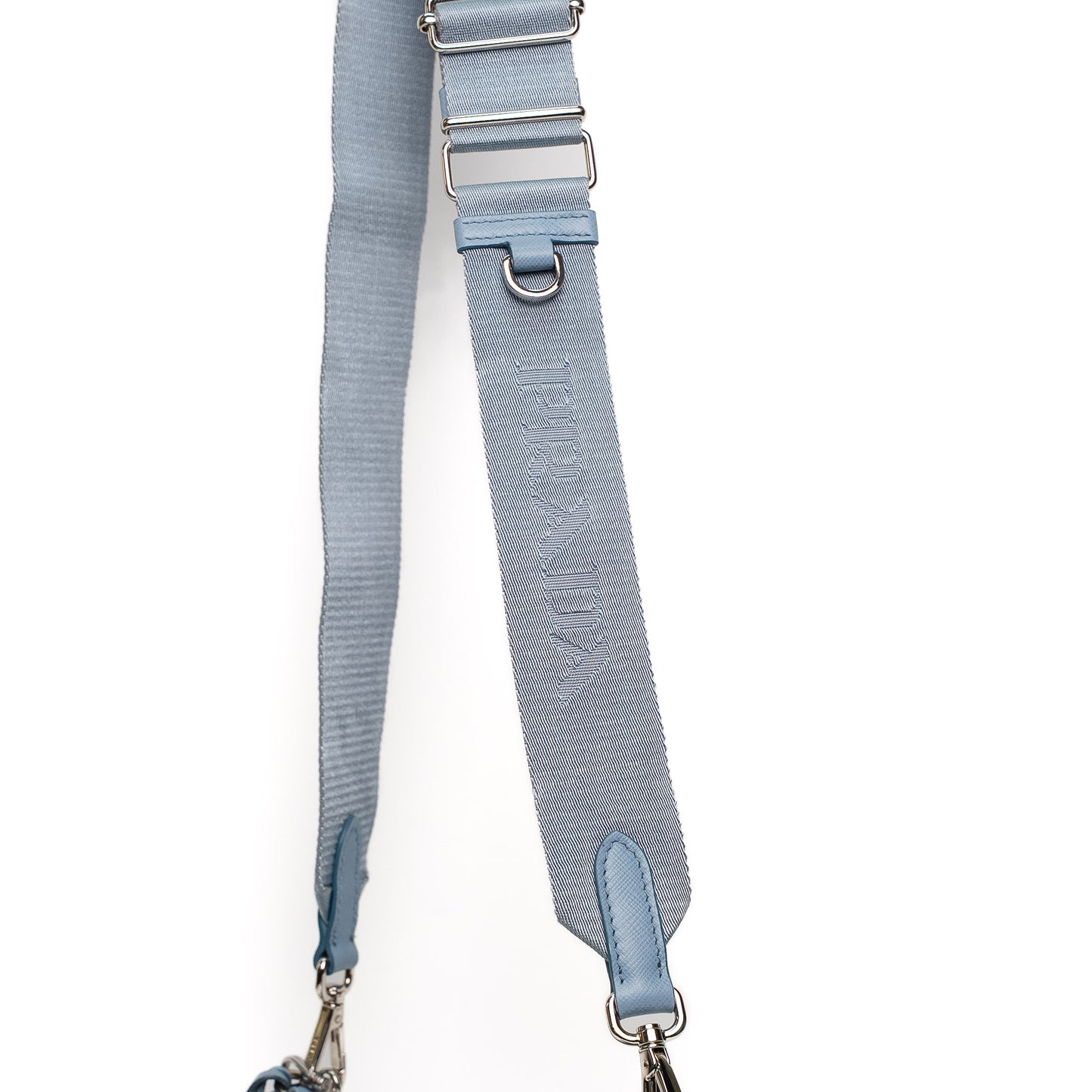 Prada Re-Edition 2005 Light Blue Nylon Shoulder Bag
