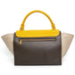 Celine Trapeze Multicolour Leather Top Handle Bag