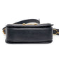 Celine Carriage Navy Canvas Shoulder Bag