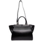 Fendi Black Leather Top Handle Bag