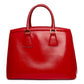 Prada Galleria Red Saffiano Leather Tote
