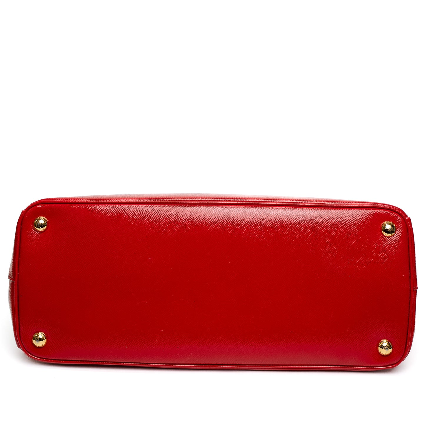 Prada Galleria Red Saffiano Leather Tote