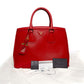 Prada Galleria Red Saffiano Leather Tote