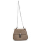 Chloé Taupe Leather Chain Shoulder Bag