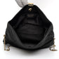 Jimmy Choo Daisy Black Satin Clutch Bag